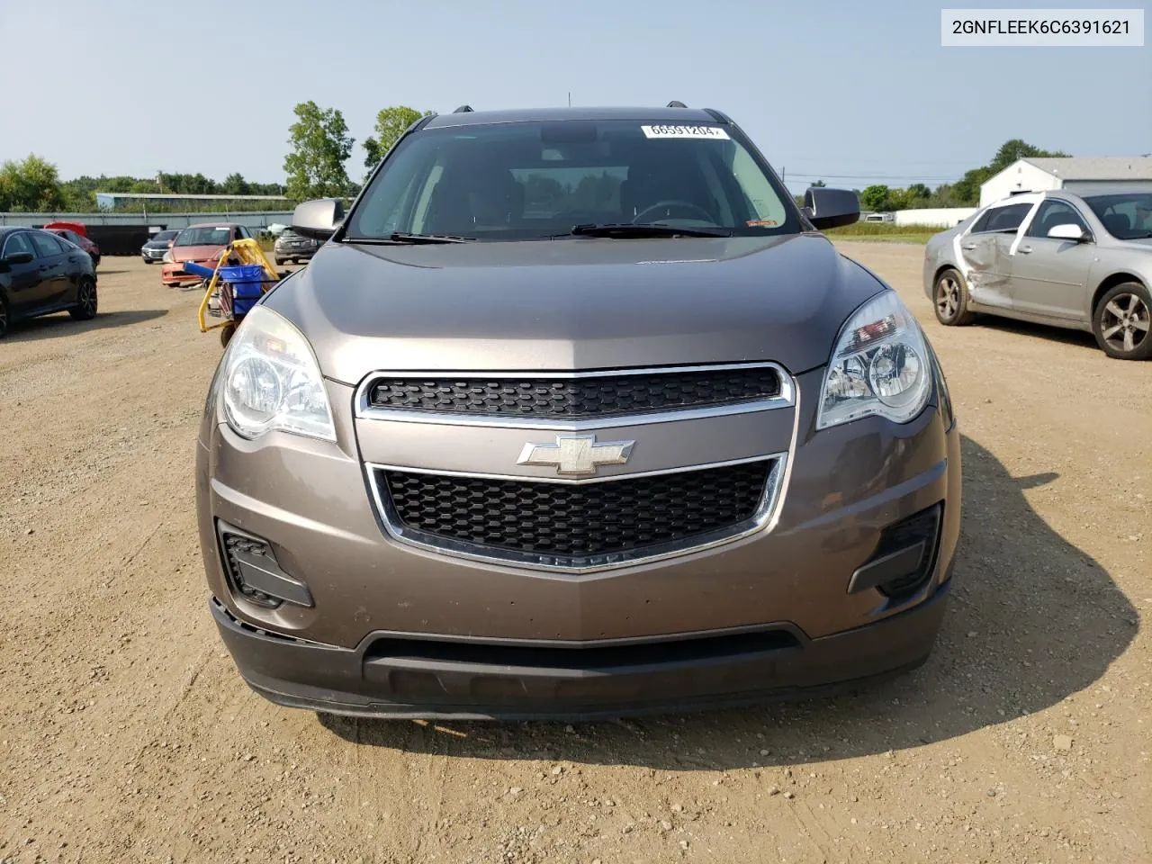 2012 Chevrolet Equinox Lt VIN: 2GNFLEEK6C6391621 Lot: 66591204