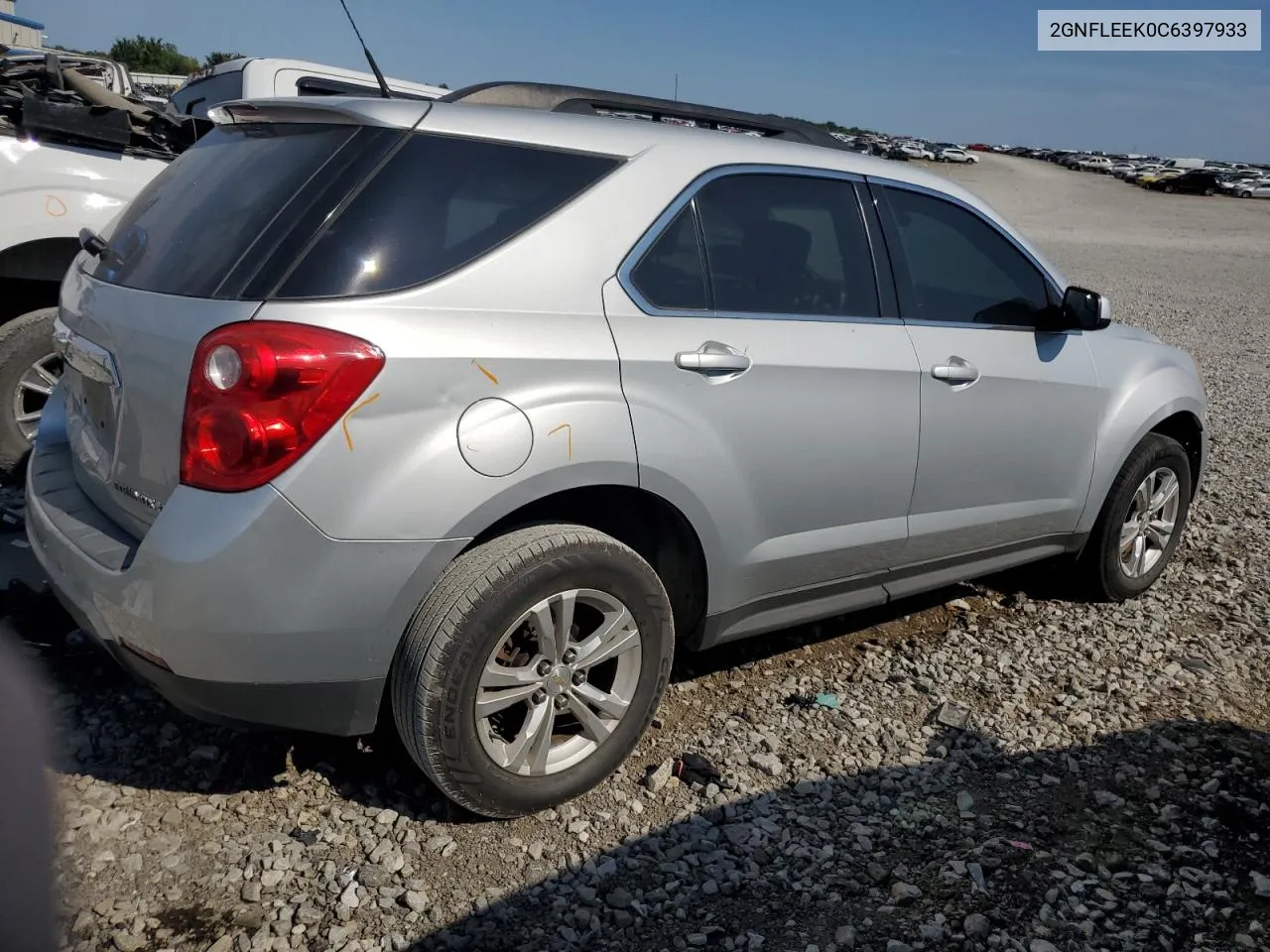 2012 Chevrolet Equinox Lt VIN: 2GNFLEEK0C6397933 Lot: 66868924