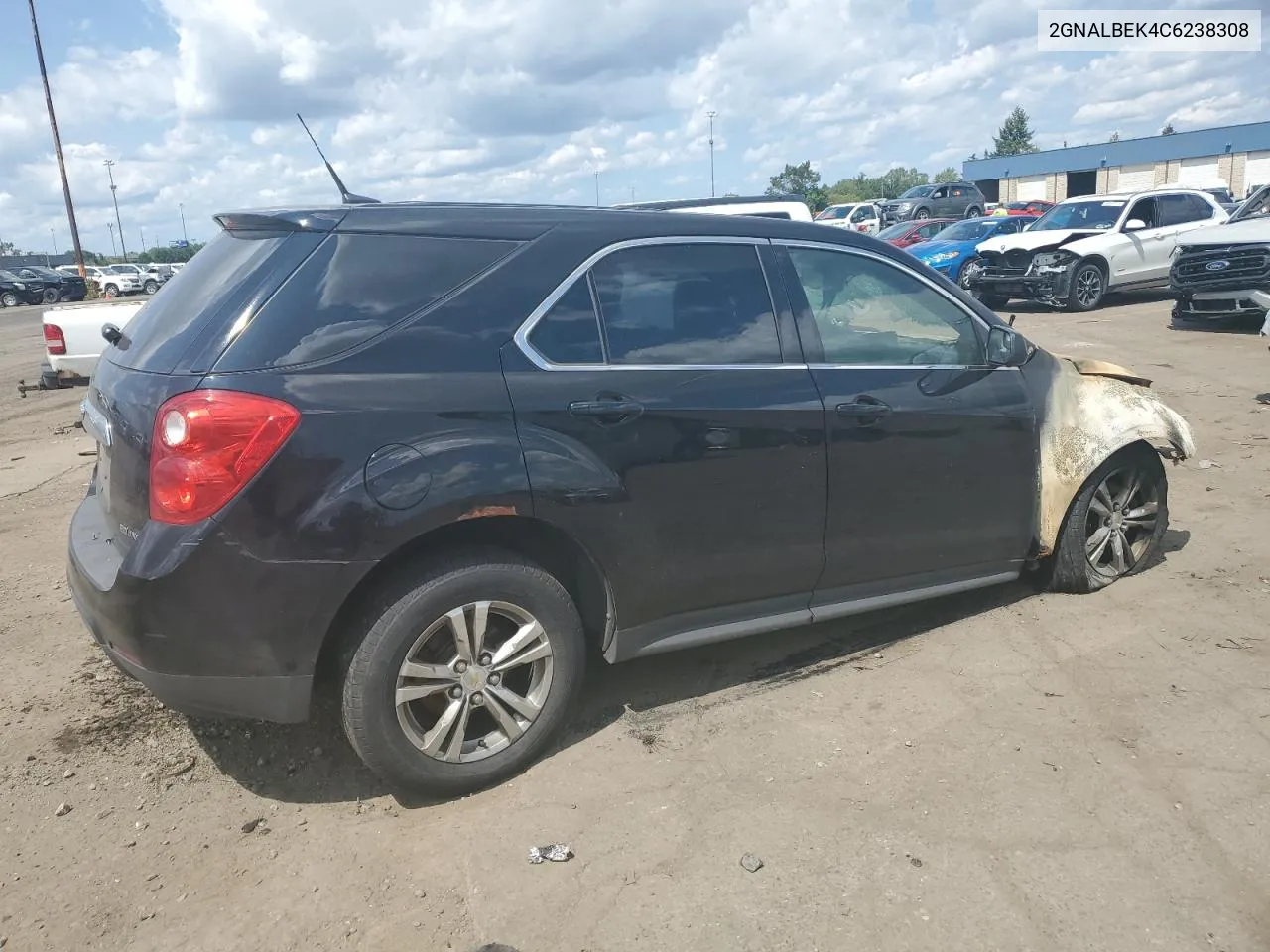 2012 Chevrolet Equinox Ls VIN: 2GNALBEK4C6238308 Lot: 67071304