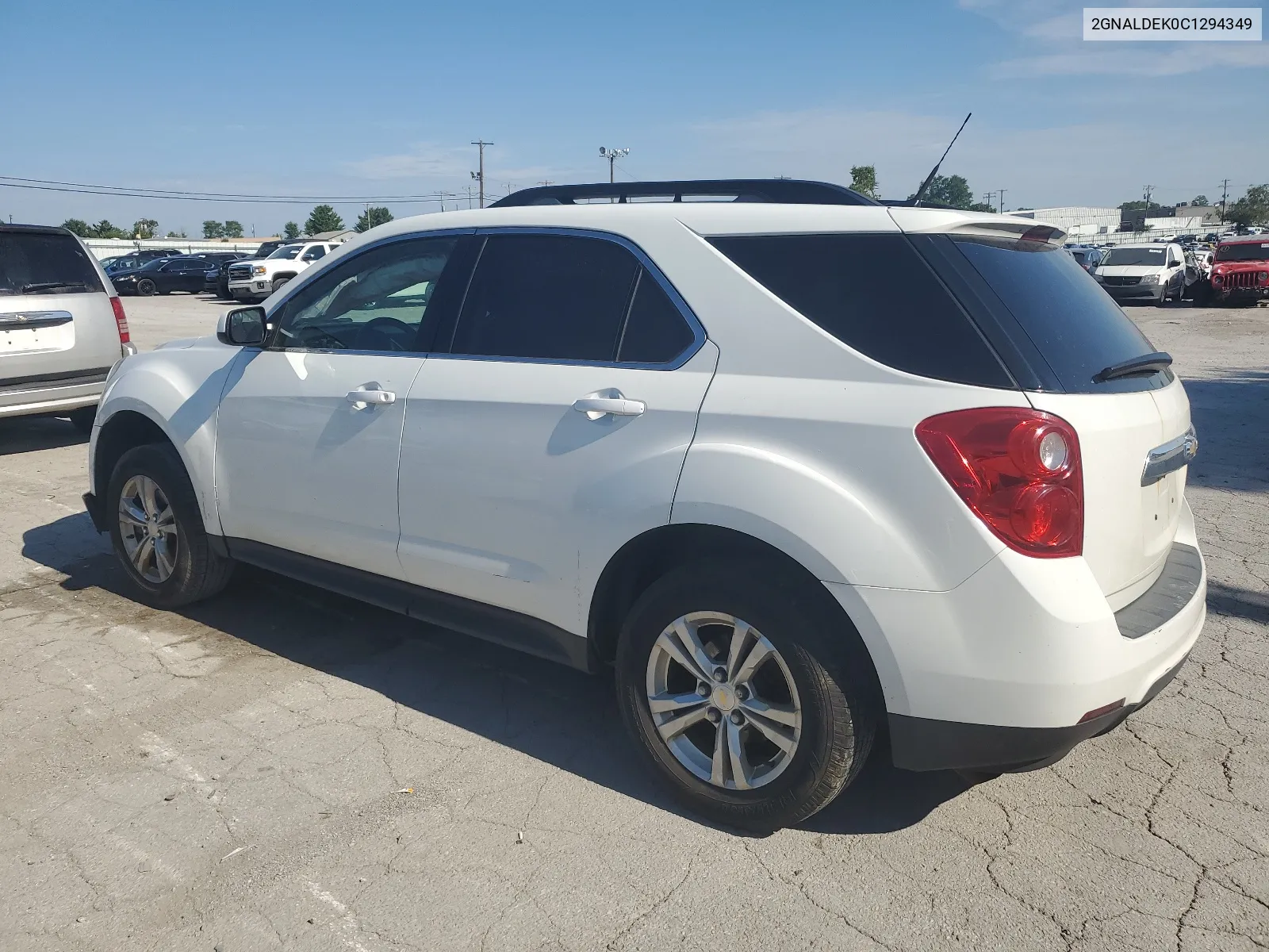 2GNALDEK0C1294349 2012 Chevrolet Equinox Lt