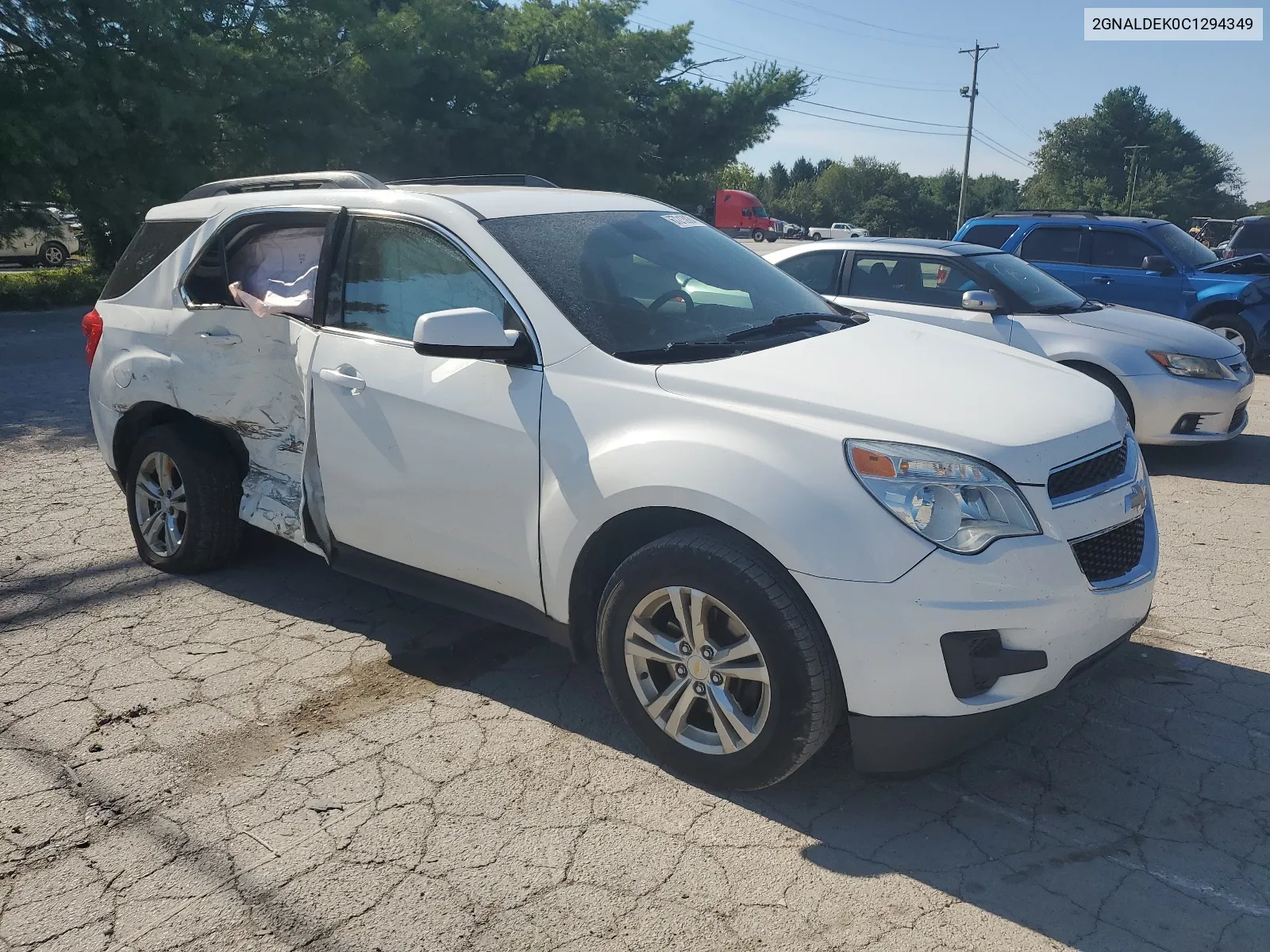 2012 Chevrolet Equinox Lt VIN: 2GNALDEK0C1294349 Lot: 67213924