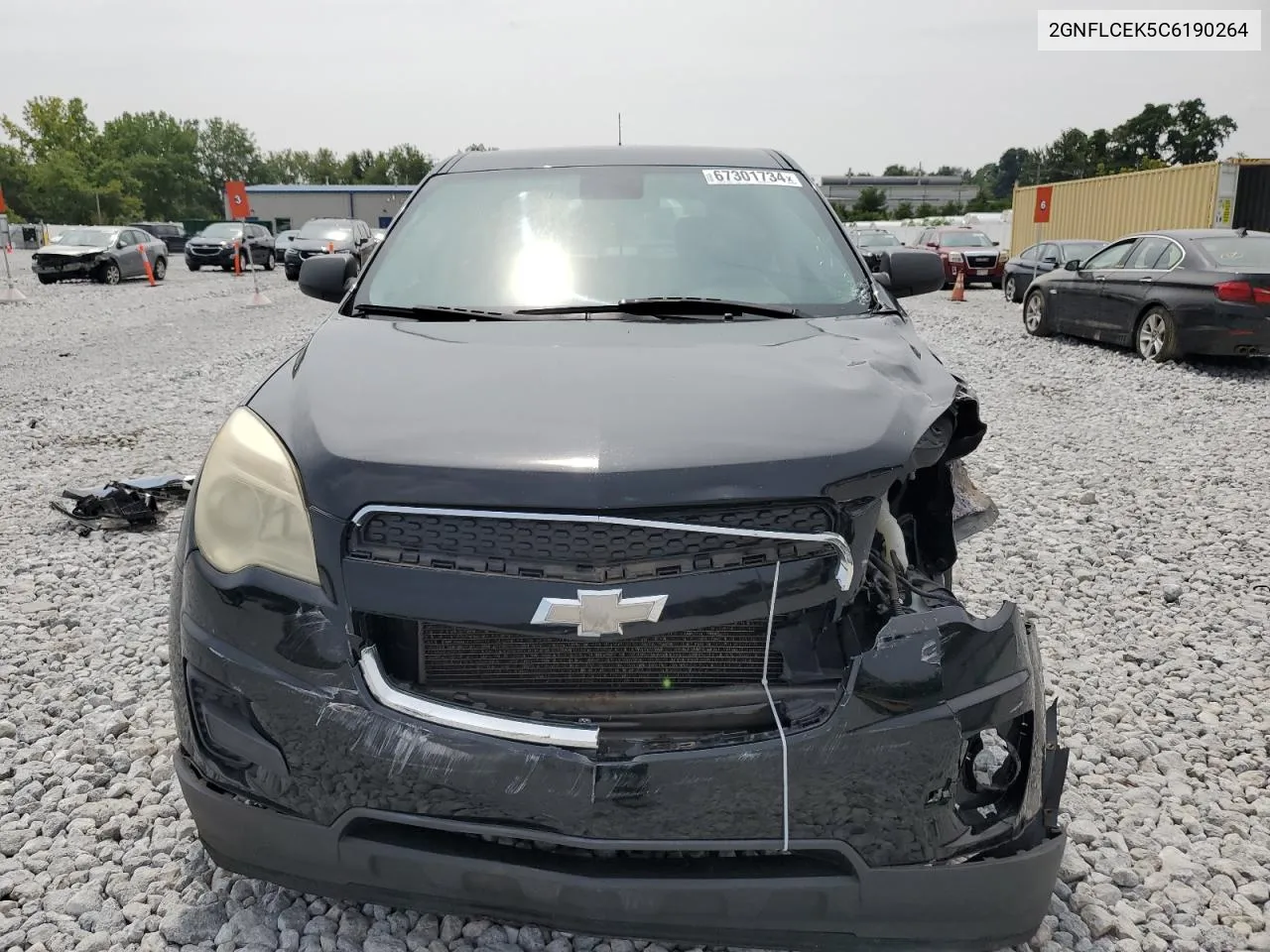 2GNFLCEK5C6190264 2012 Chevrolet Equinox Ls