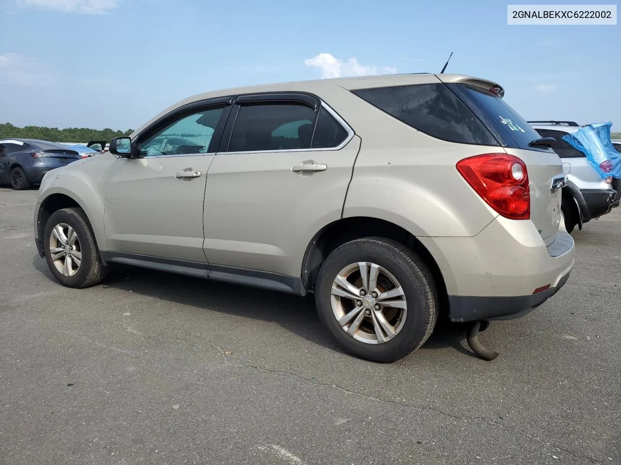 2012 Chevrolet Equinox Ls VIN: 2GNALBEKXC6222002 Lot: 67585714