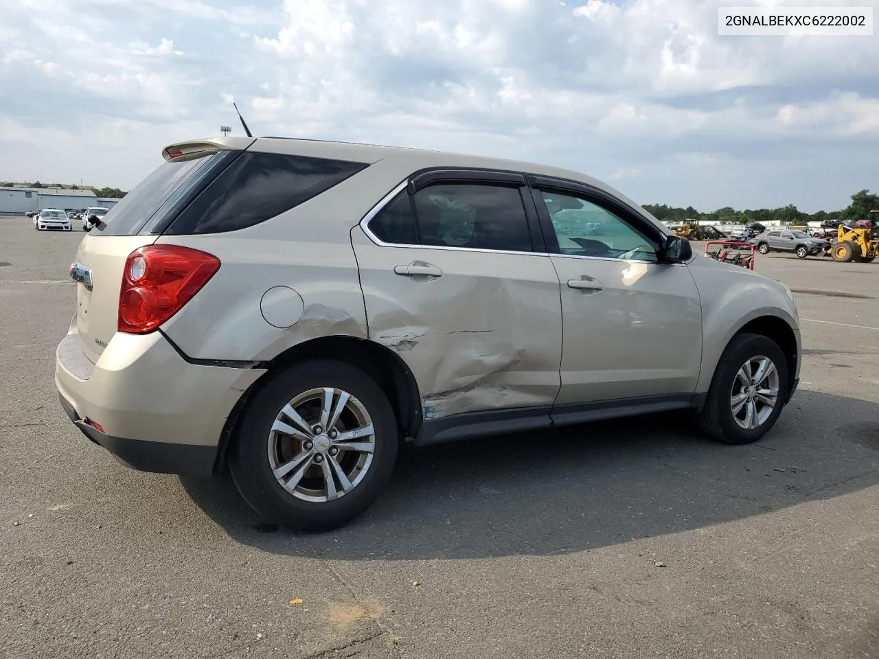 2012 Chevrolet Equinox Ls VIN: 2GNALBEKXC6222002 Lot: 67585714