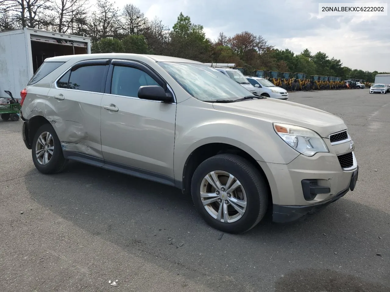 2012 Chevrolet Equinox Ls VIN: 2GNALBEKXC6222002 Lot: 67585714