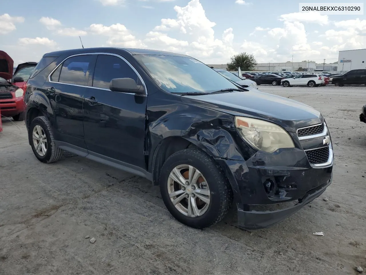 2012 Chevrolet Equinox Ls VIN: 2GNALBEKXC6310290 Lot: 67596334