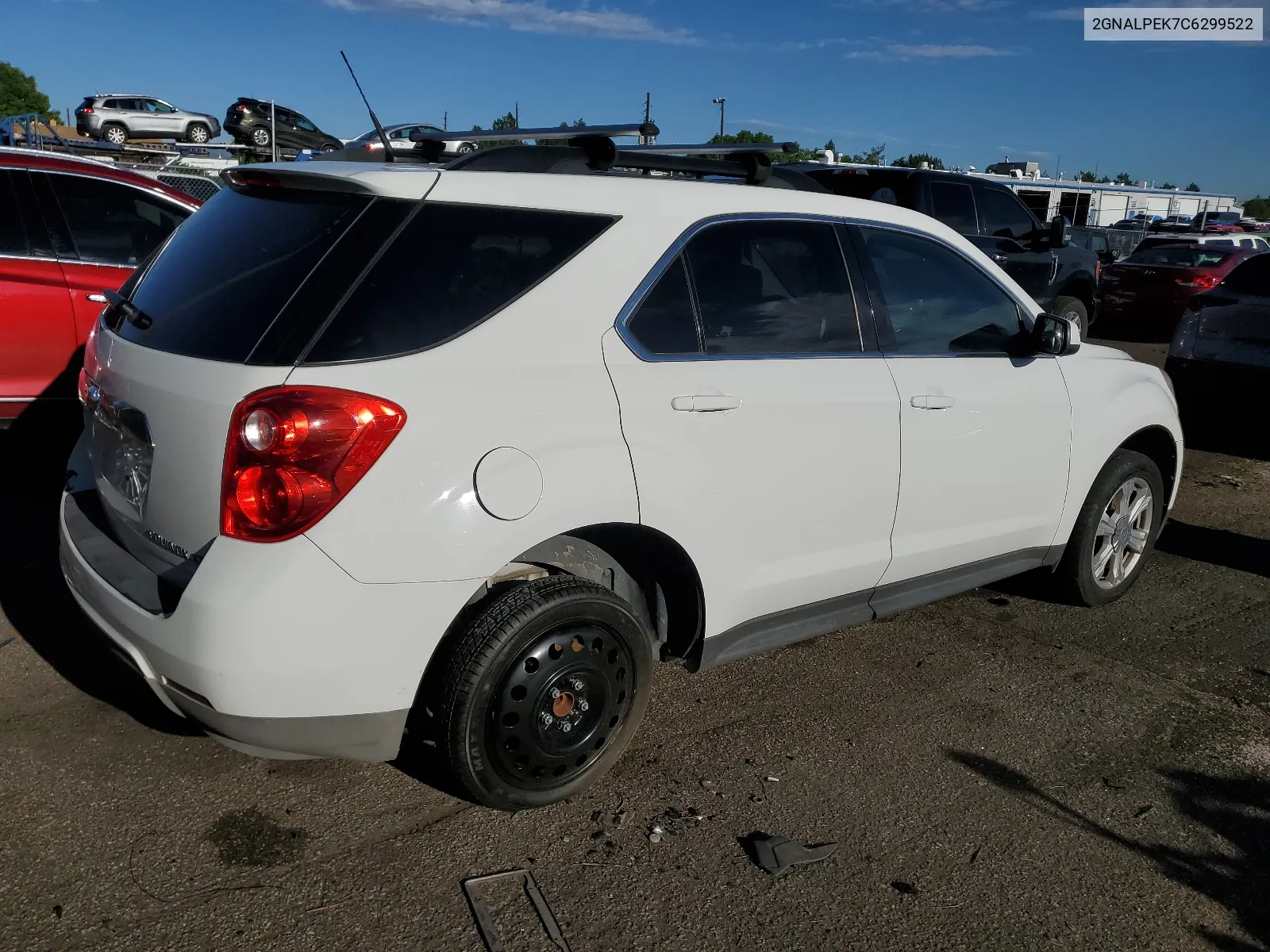 2012 Chevrolet Equinox Lt VIN: 2GNALPEK7C6299522 Lot: 67615494