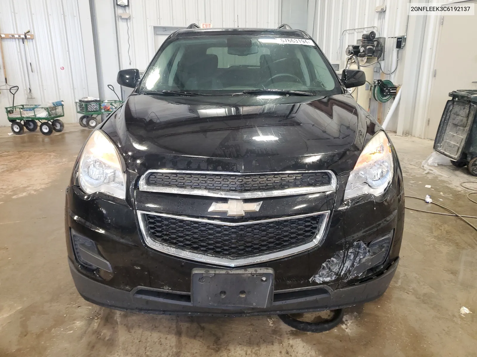 2012 Chevrolet Equinox Lt VIN: 2GNFLEEK3C6192137 Lot: 67663194