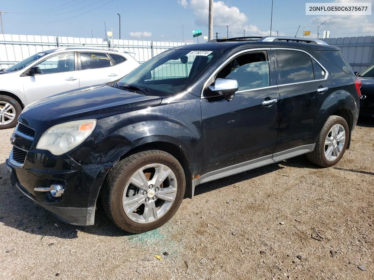 2GNFLGE50C6375677 2012 Chevrolet Equinox Ltz