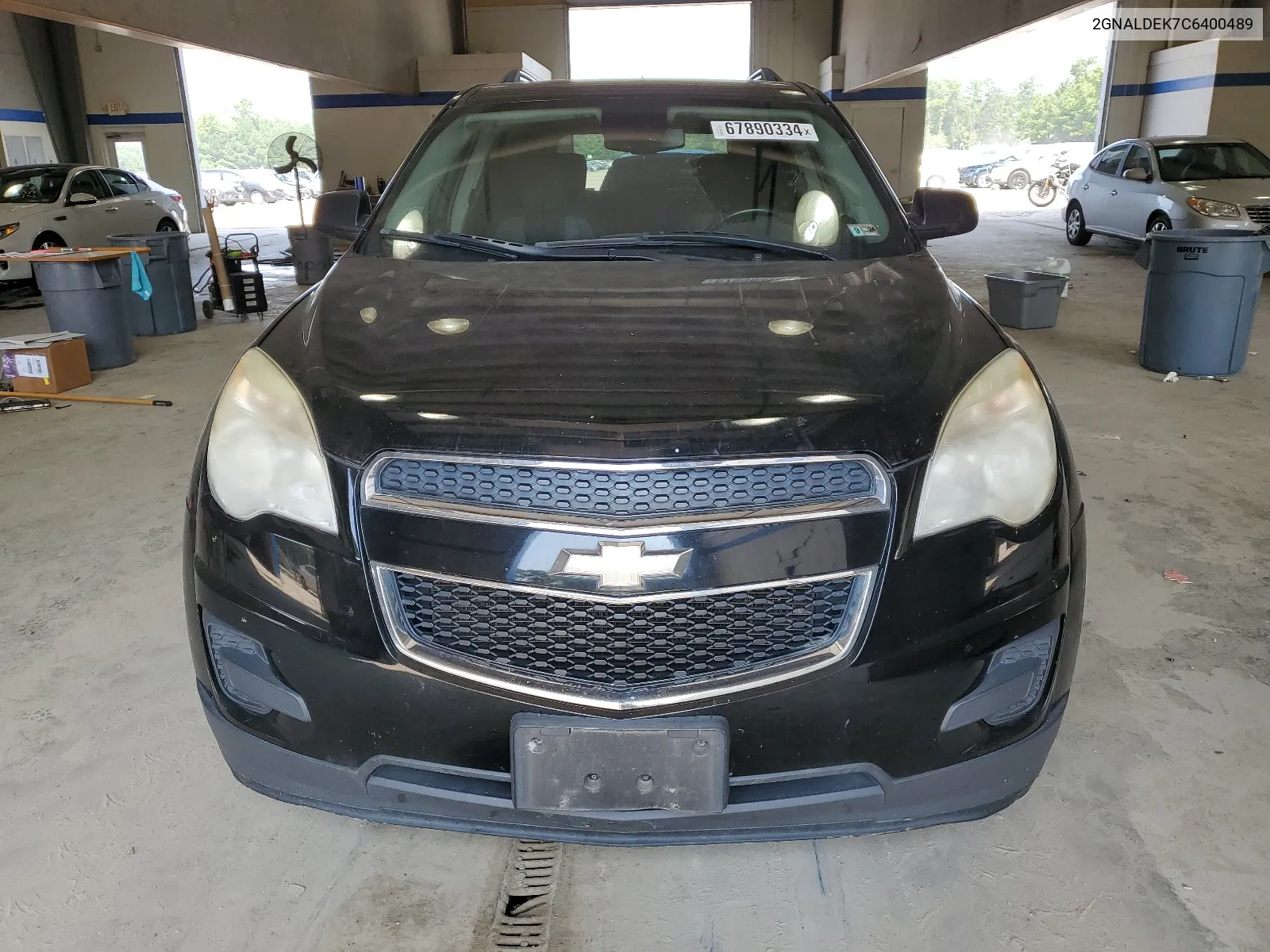 2GNALDEK7C6400489 2012 Chevrolet Equinox Lt