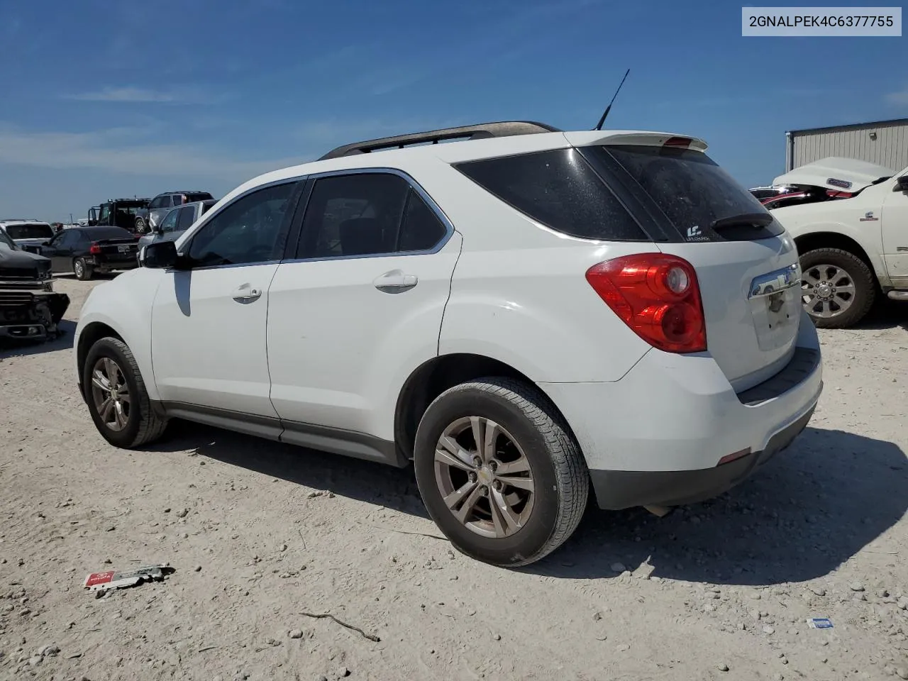 2012 Chevrolet Equinox Lt VIN: 2GNALPEK4C6377755 Lot: 67944404