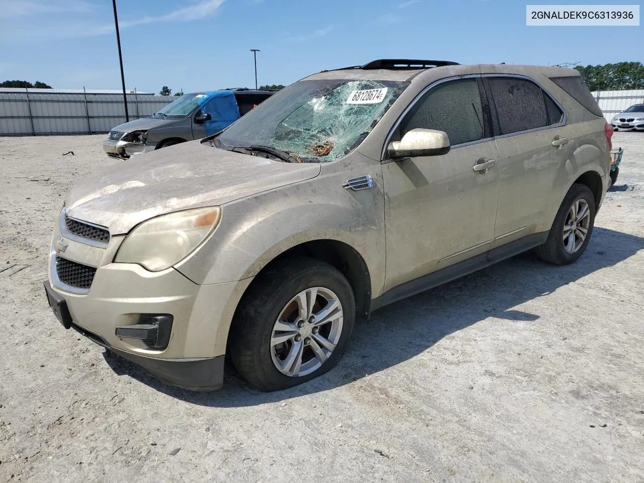 2012 Chevrolet Equinox Lt VIN: 2GNALDEK9C6313936 Lot: 68128674