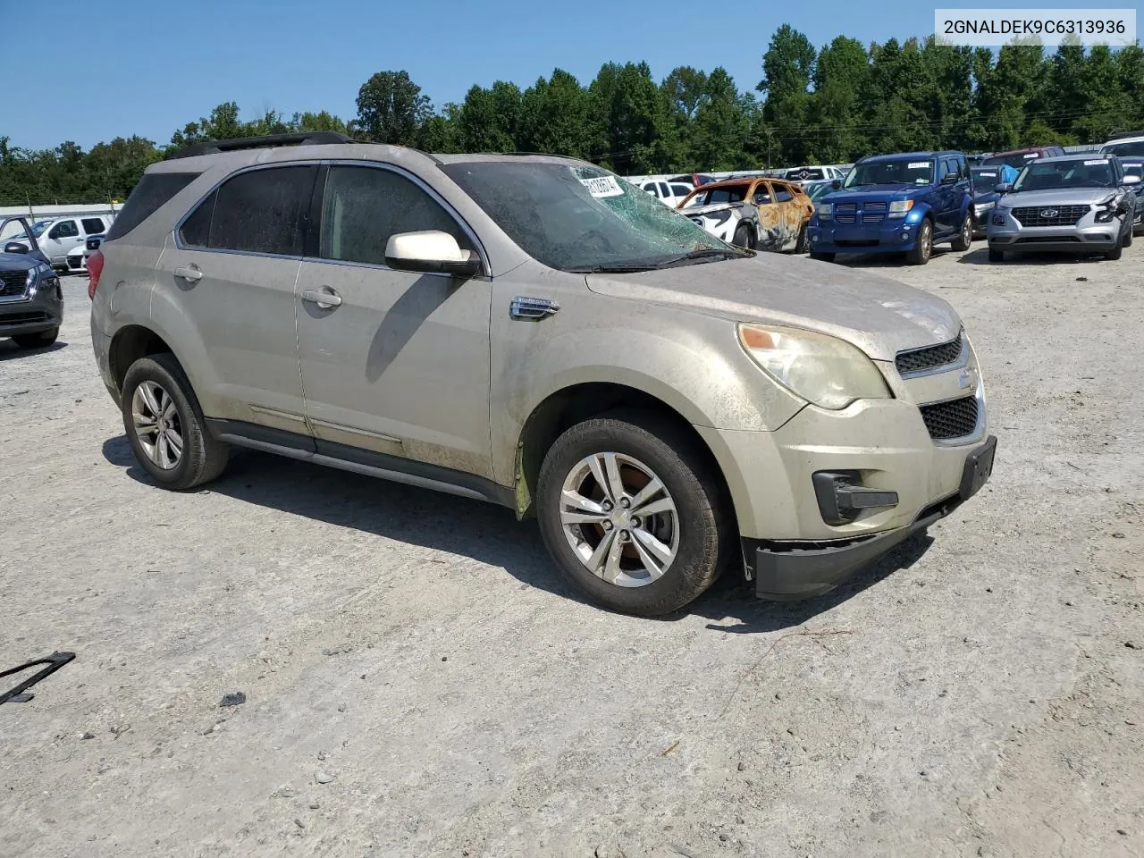 2012 Chevrolet Equinox Lt VIN: 2GNALDEK9C6313936 Lot: 68128674