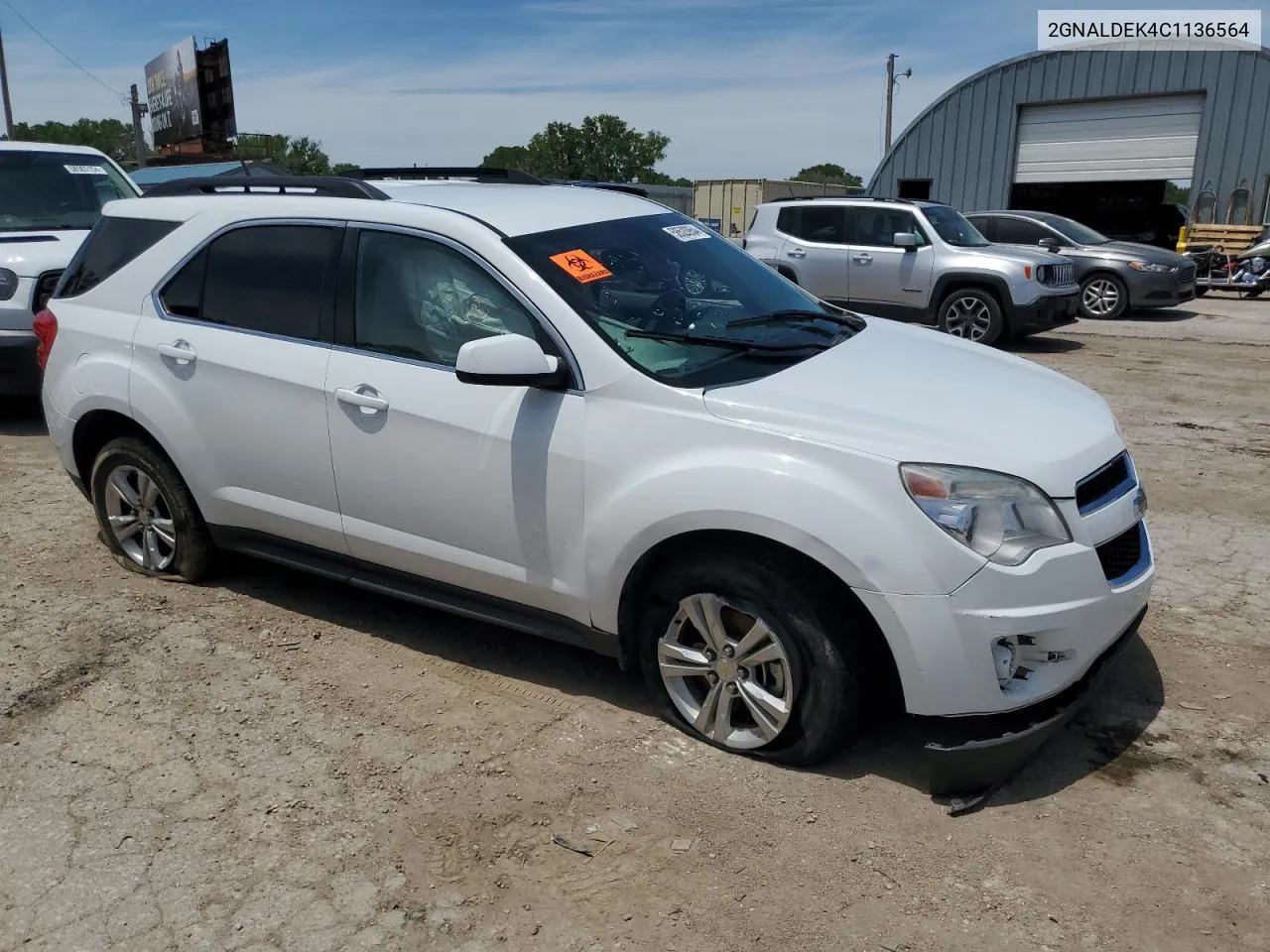 2012 Chevrolet Equinox Lt VIN: 2GNALDEK4C1136564 Lot: 68554804