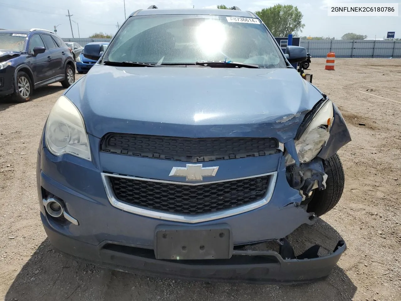 2GNFLNEK2C6180786 2012 Chevrolet Equinox Lt