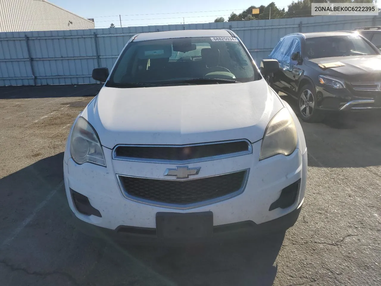 2GNALBEK0C6222395 2012 Chevrolet Equinox Ls