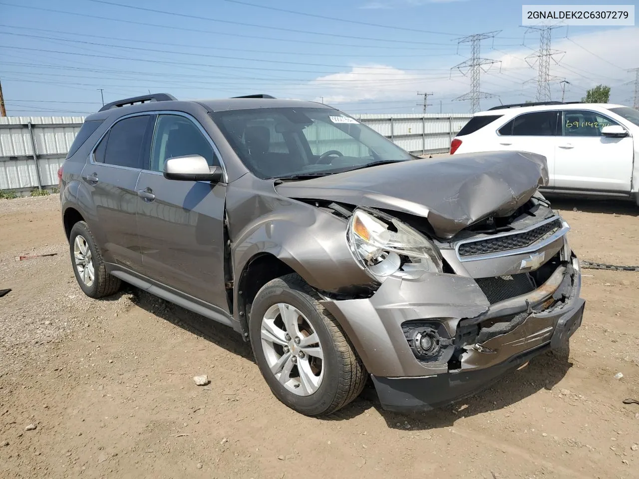 2GNALDEK2C6307279 2012 Chevrolet Equinox Lt