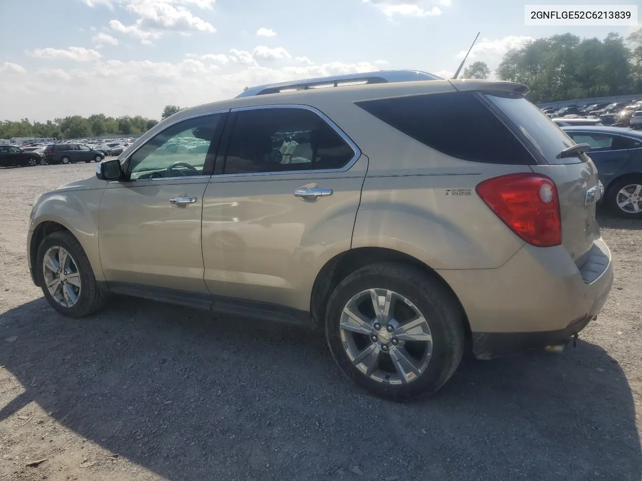 2012 Chevrolet Equinox Ltz VIN: 2GNFLGE52C6213839 Lot: 68837144