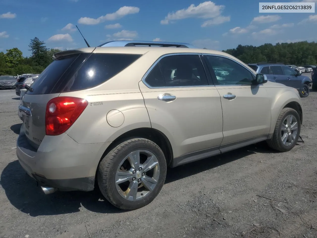 2GNFLGE52C6213839 2012 Chevrolet Equinox Ltz