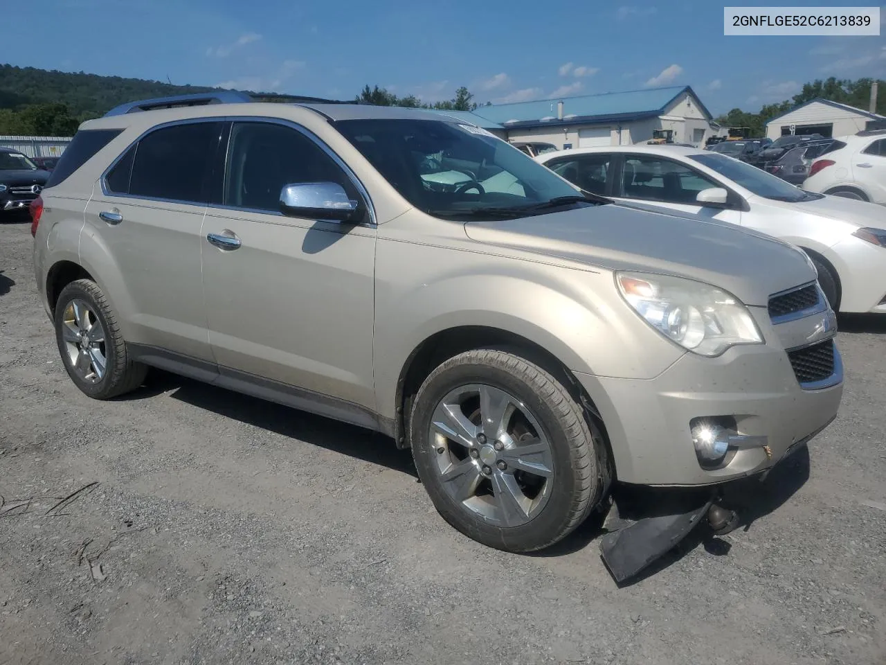 2GNFLGE52C6213839 2012 Chevrolet Equinox Ltz