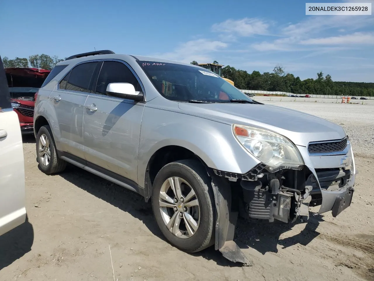 2GNALDEK3C1265928 2012 Chevrolet Equinox Lt