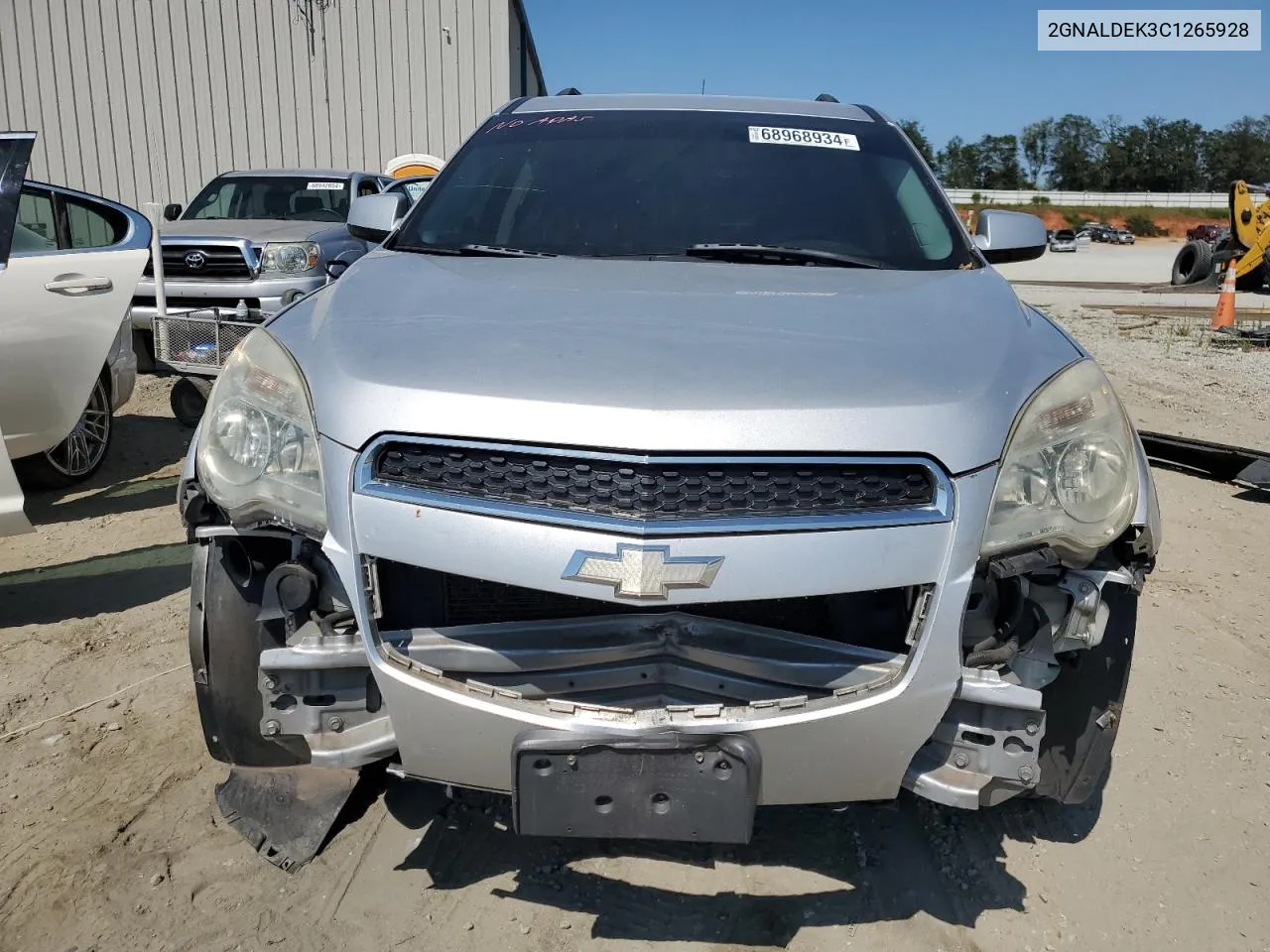 2GNALDEK3C1265928 2012 Chevrolet Equinox Lt