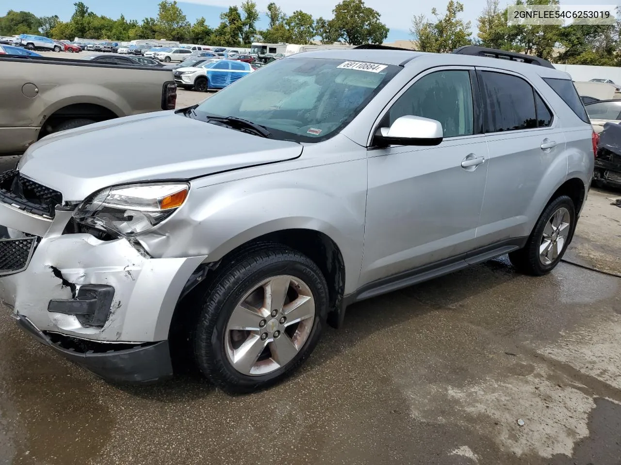 2GNFLEE54C6253019 2012 Chevrolet Equinox Lt