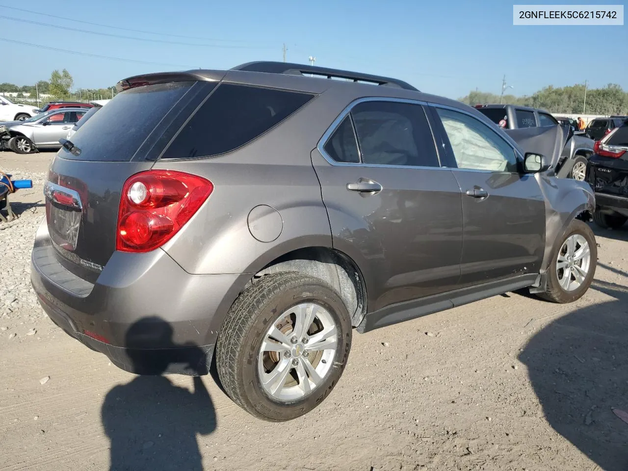 2012 Chevrolet Equinox Lt VIN: 2GNFLEEK5C6215742 Lot: 69276954