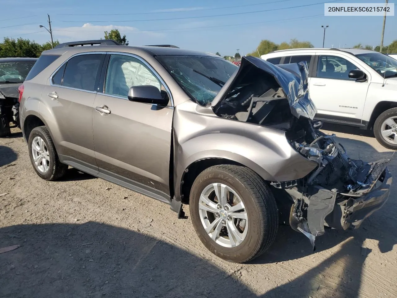 2012 Chevrolet Equinox Lt VIN: 2GNFLEEK5C6215742 Lot: 69276954