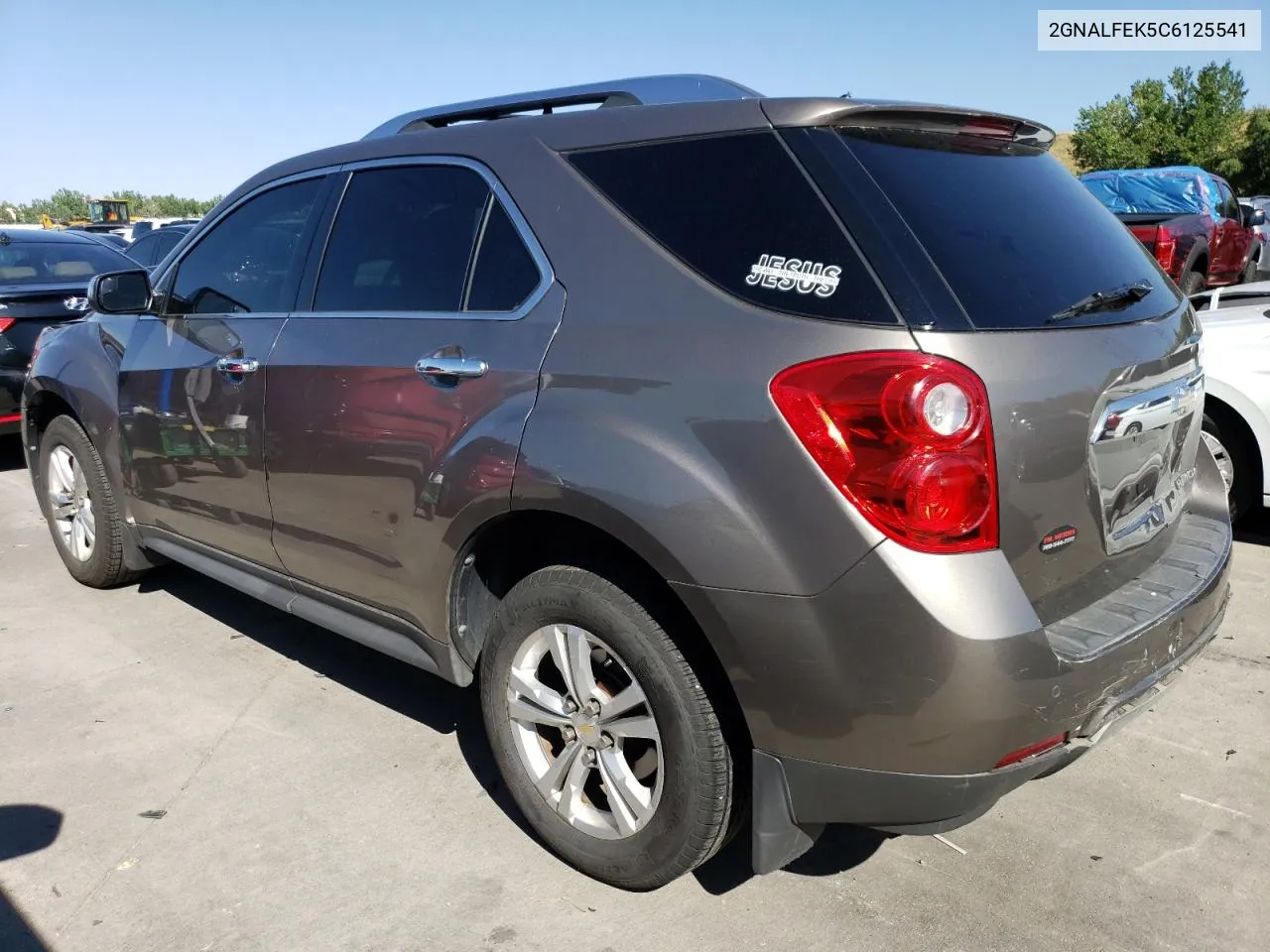 2012 Chevrolet Equinox Ltz VIN: 2GNALFEK5C6125541 Lot: 69328834