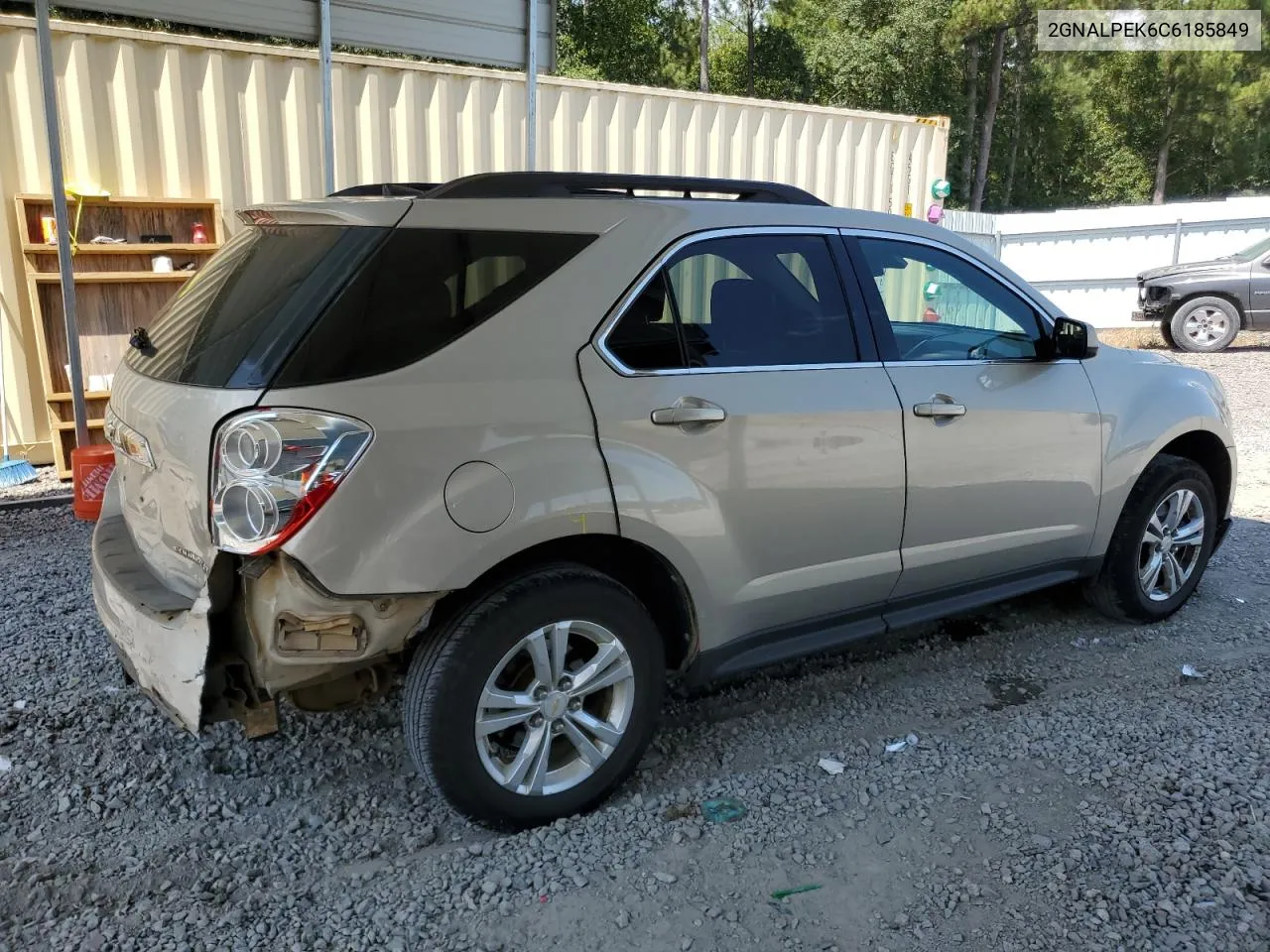 2012 Chevrolet Equinox Lt VIN: 2GNALPEK6C6185849 Lot: 69619204