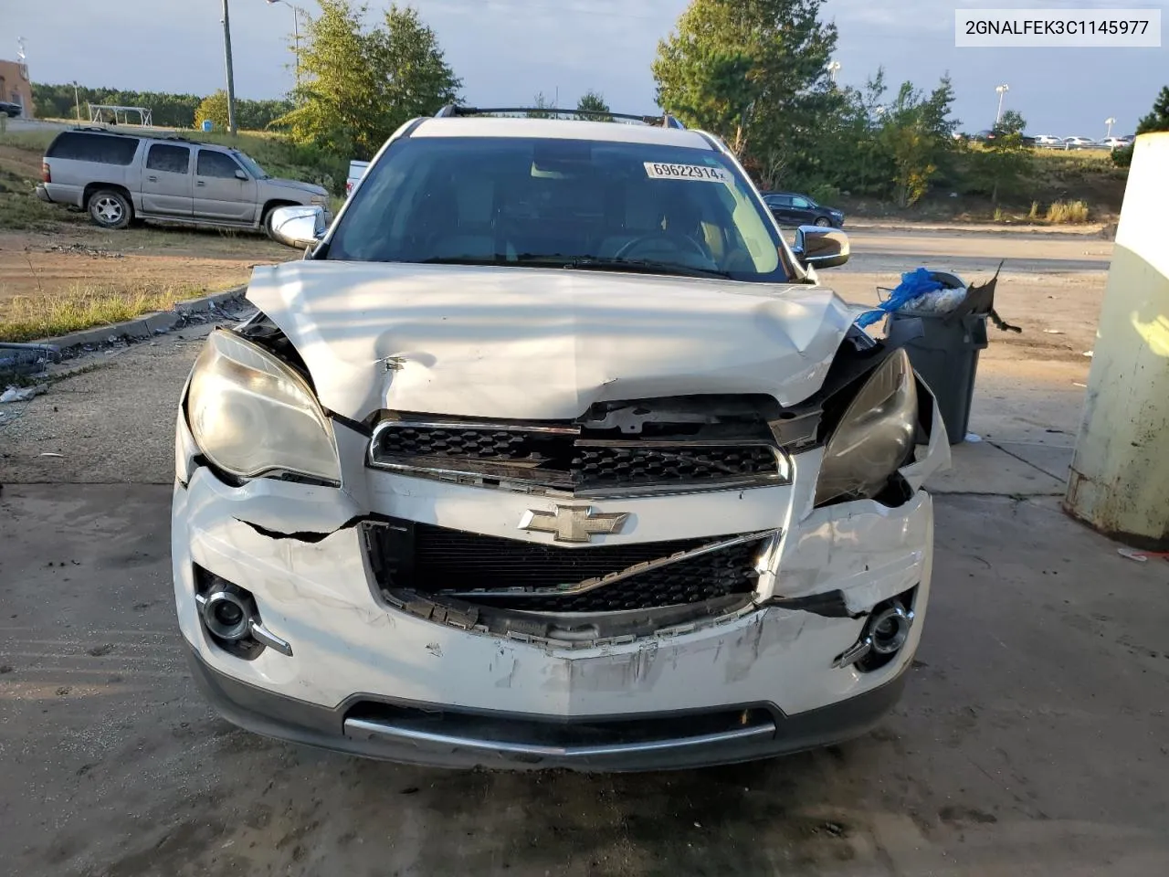 2GNALFEK3C1145977 2012 Chevrolet Equinox Ltz