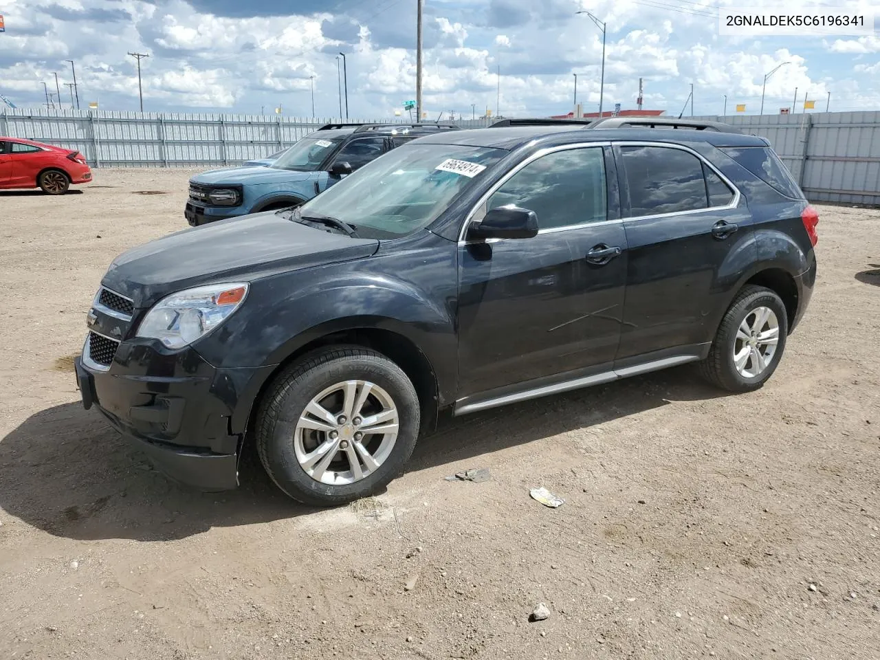 2012 Chevrolet Equinox Lt VIN: 2GNALDEK5C6196341 Lot: 69634914