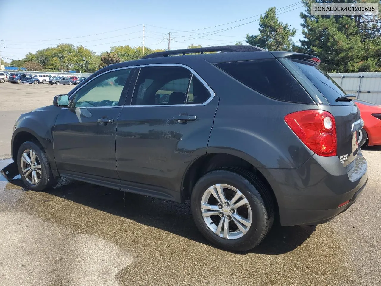 2GNALDEK4C1200635 2012 Chevrolet Equinox Lt