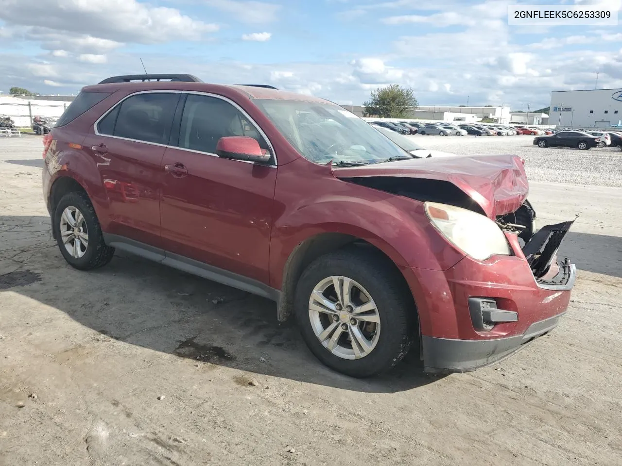 2012 Chevrolet Equinox Lt VIN: 2GNFLEEK5C6253309 Lot: 69950384