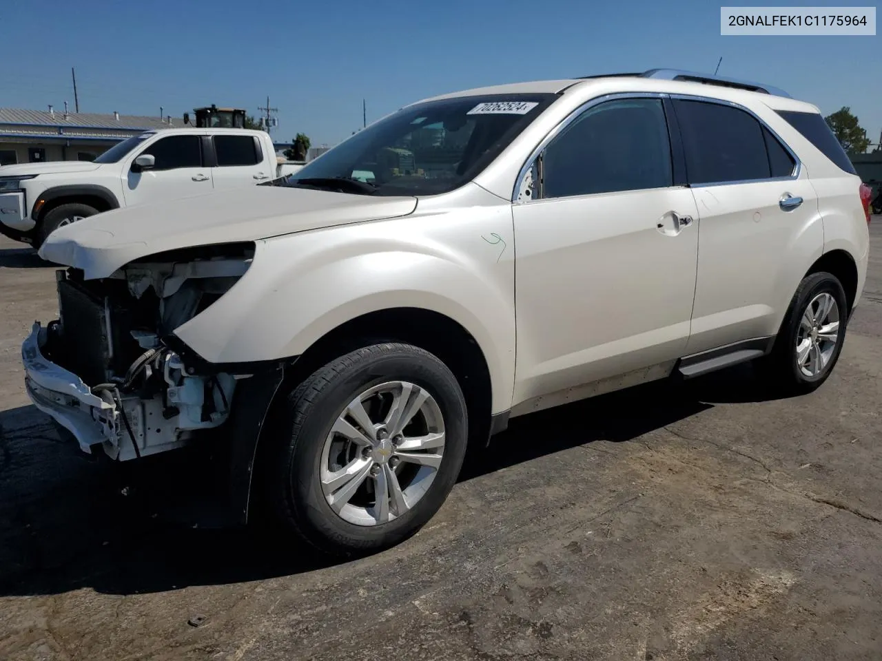 2012 Chevrolet Equinox Ltz VIN: 2GNALFEK1C1175964 Lot: 70262524