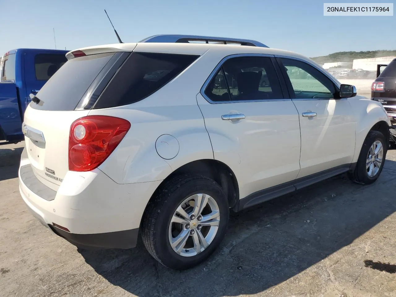 2012 Chevrolet Equinox Ltz VIN: 2GNALFEK1C1175964 Lot: 70262524