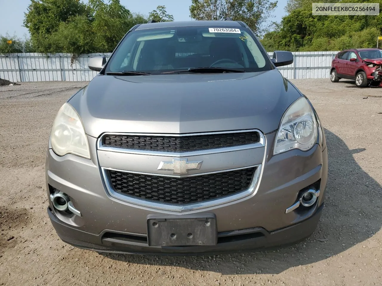 2012 Chevrolet Equinox Lt VIN: 2GNFLEEK8C6256494 Lot: 70263504