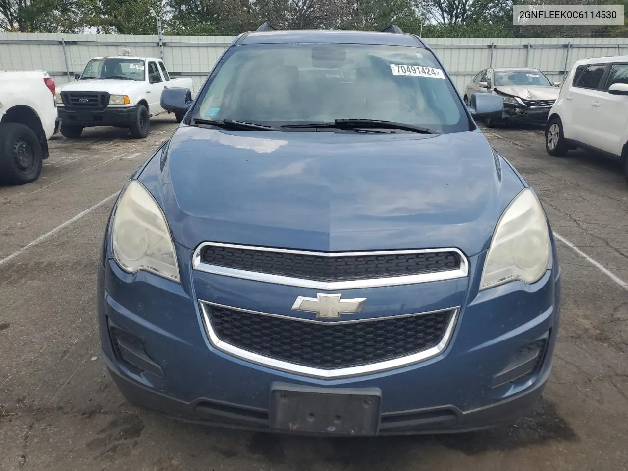 2GNFLEEK0C6114530 2012 Chevrolet Equinox Lt