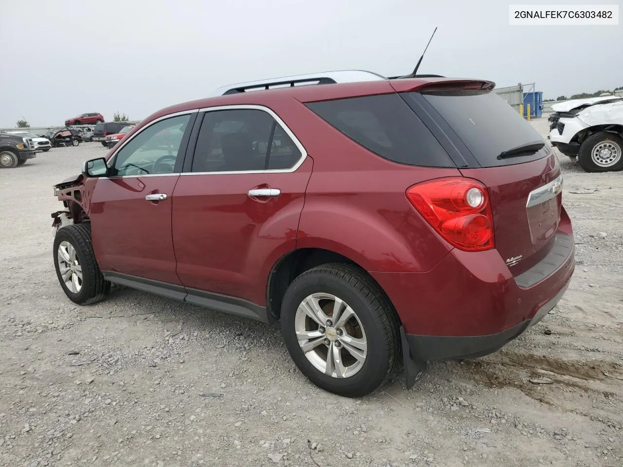 2012 Chevrolet Equinox Ltz VIN: 2GNALFEK7C6303482 Lot: 70533054