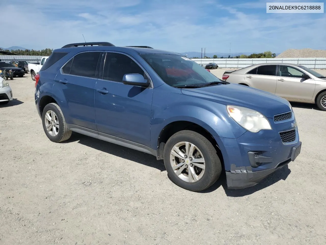 2012 Chevrolet Equinox Lt VIN: 2GNALDEK9C6218888 Lot: 70538694