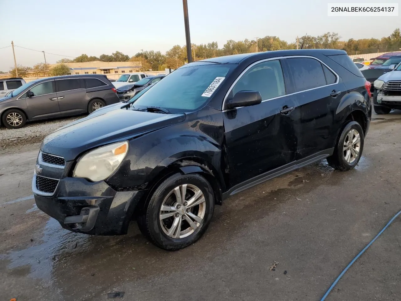 2012 Chevrolet Equinox Ls VIN: 2GNALBEK6C6254137 Lot: 70631184