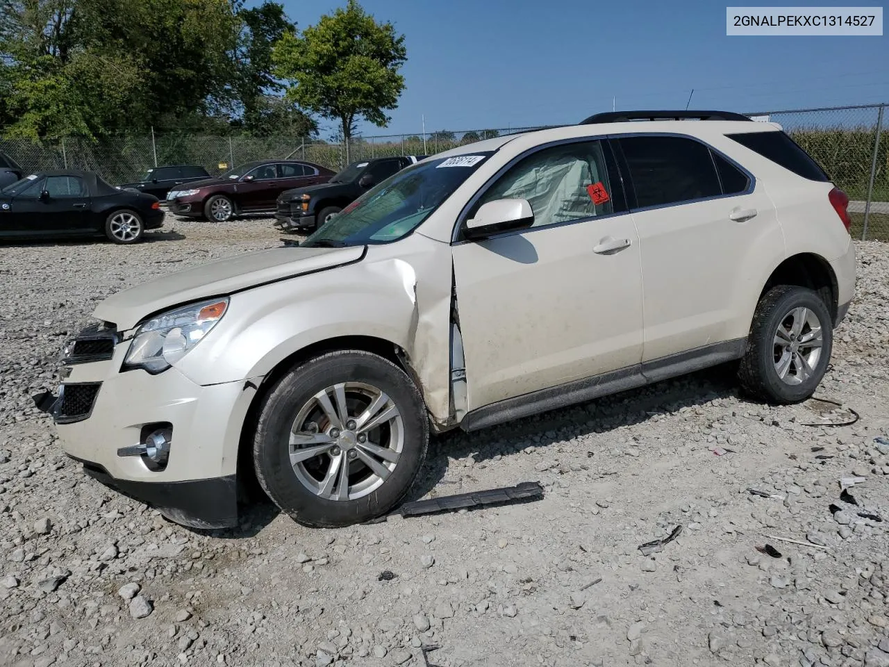 2012 Chevrolet Equinox Lt VIN: 2GNALPEKXC1314527 Lot: 70636114