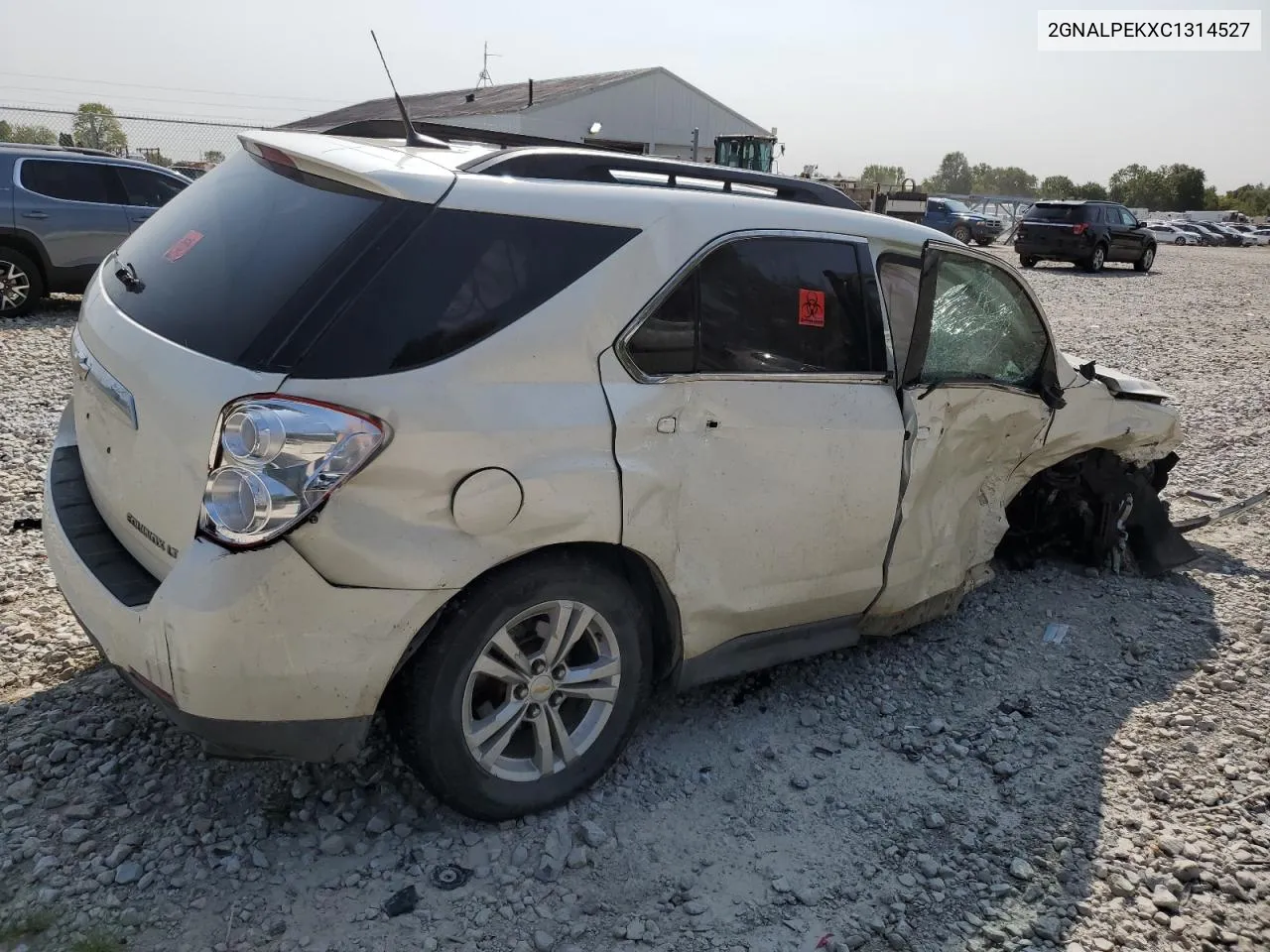 2GNALPEKXC1314527 2012 Chevrolet Equinox Lt