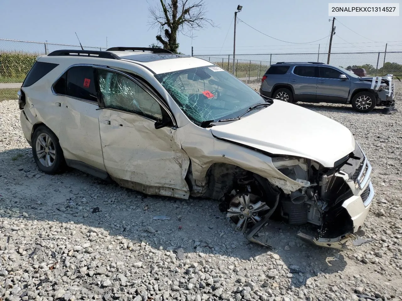 2GNALPEKXC1314527 2012 Chevrolet Equinox Lt