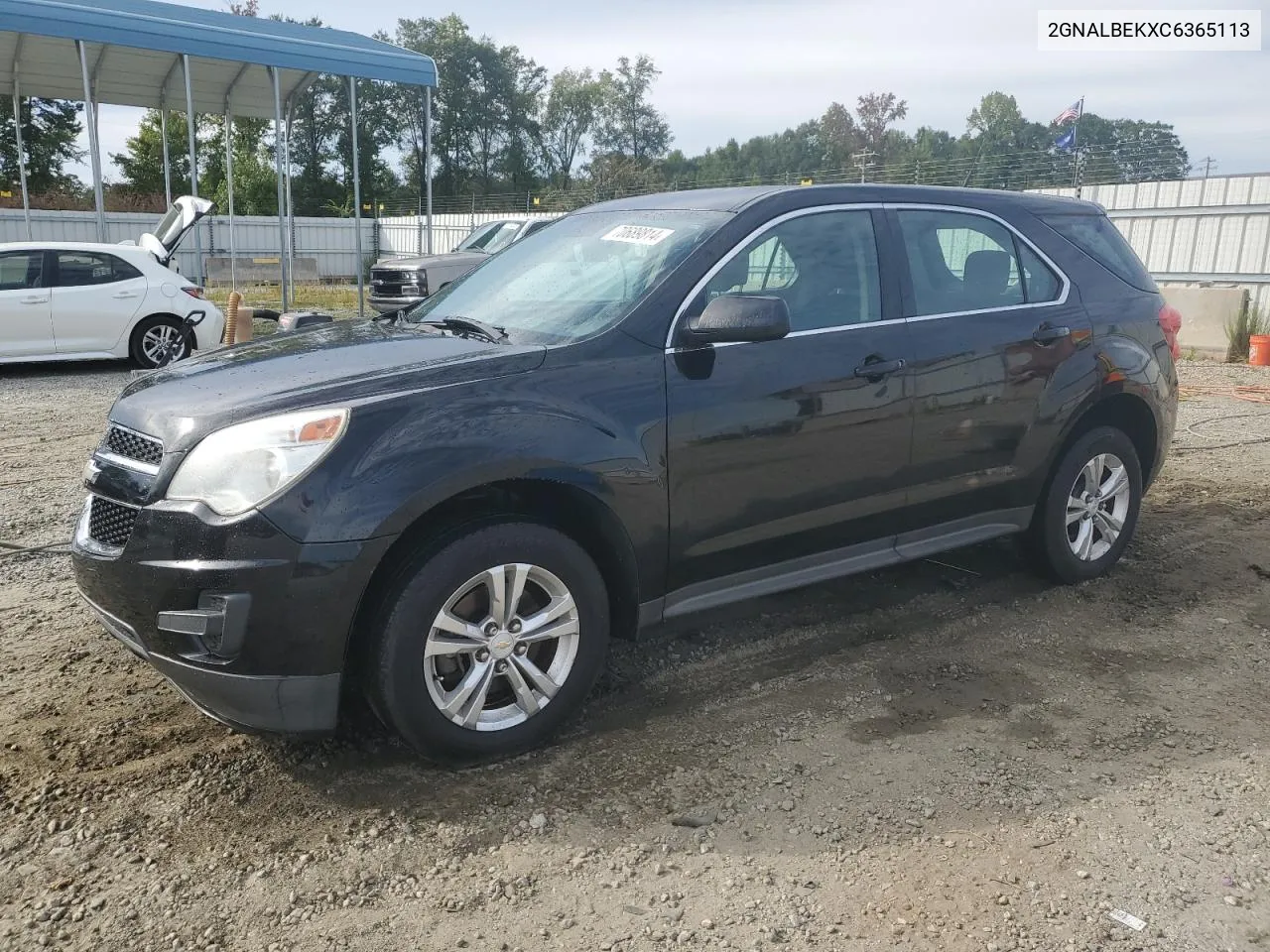 2012 Chevrolet Equinox Ls VIN: 2GNALBEKXC6365113 Lot: 70689814