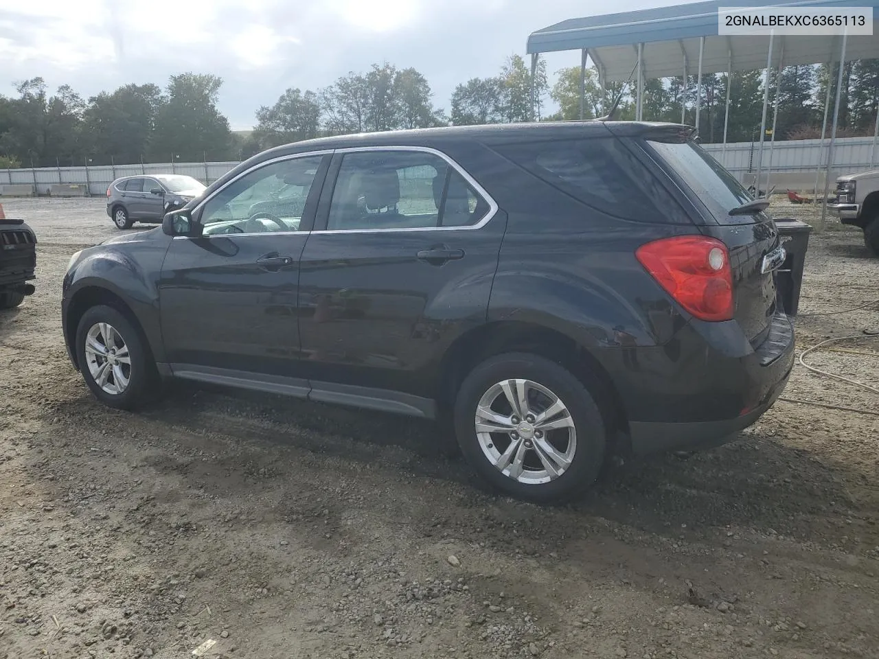 2012 Chevrolet Equinox Ls VIN: 2GNALBEKXC6365113 Lot: 70689814