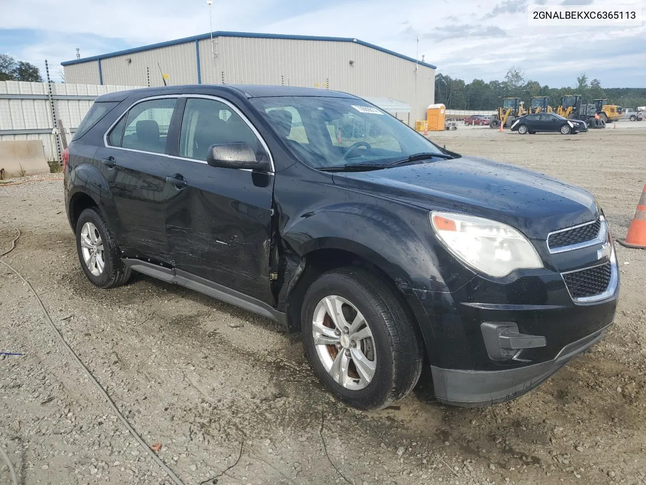 2GNALBEKXC6365113 2012 Chevrolet Equinox Ls