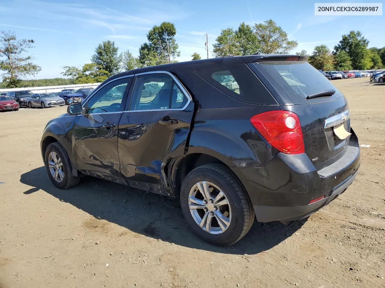 2012 Chevrolet Equinox Ls VIN: 2GNFLCEK3C6289987 Lot: 70742114