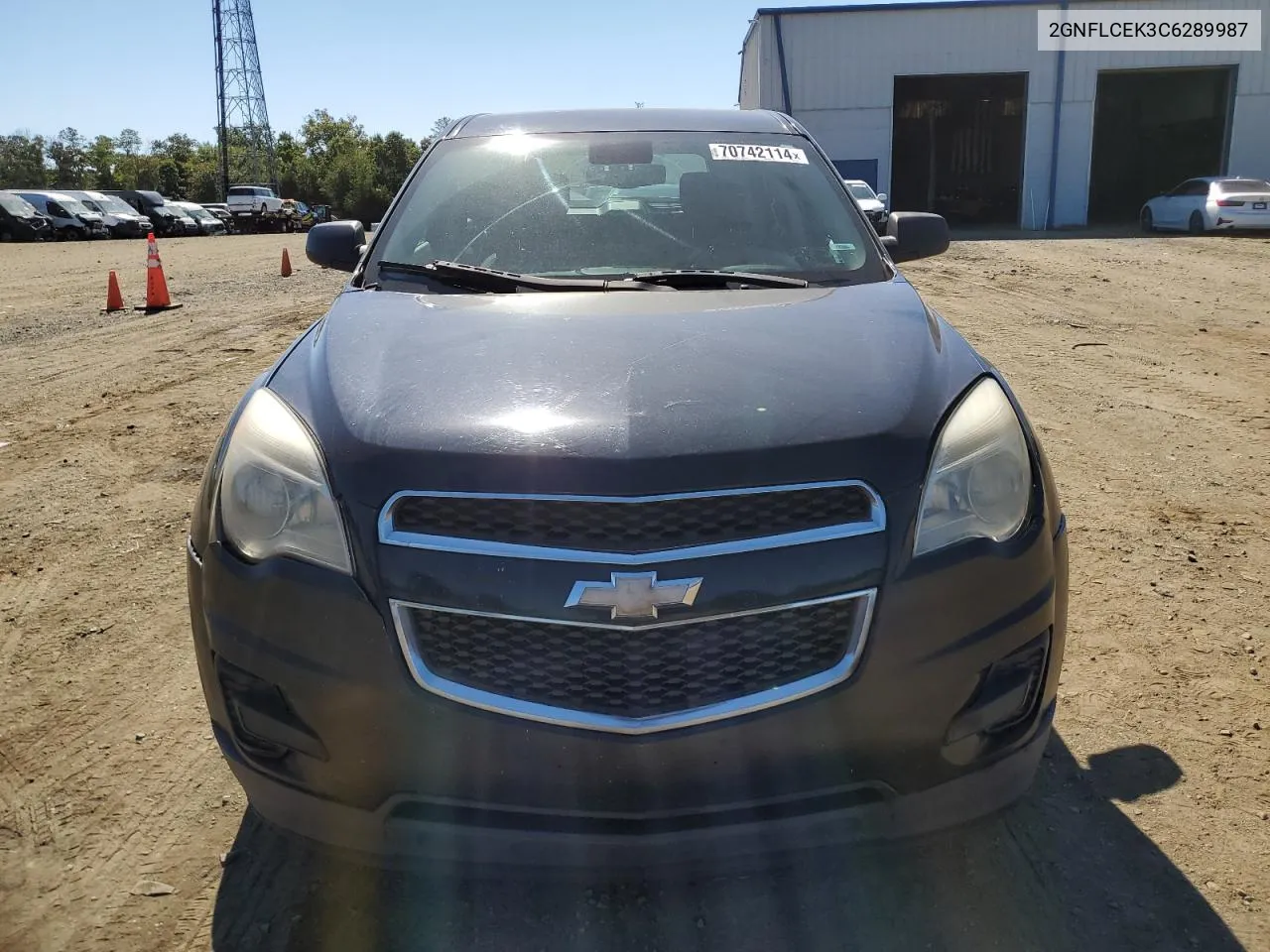 2GNFLCEK3C6289987 2012 Chevrolet Equinox Ls